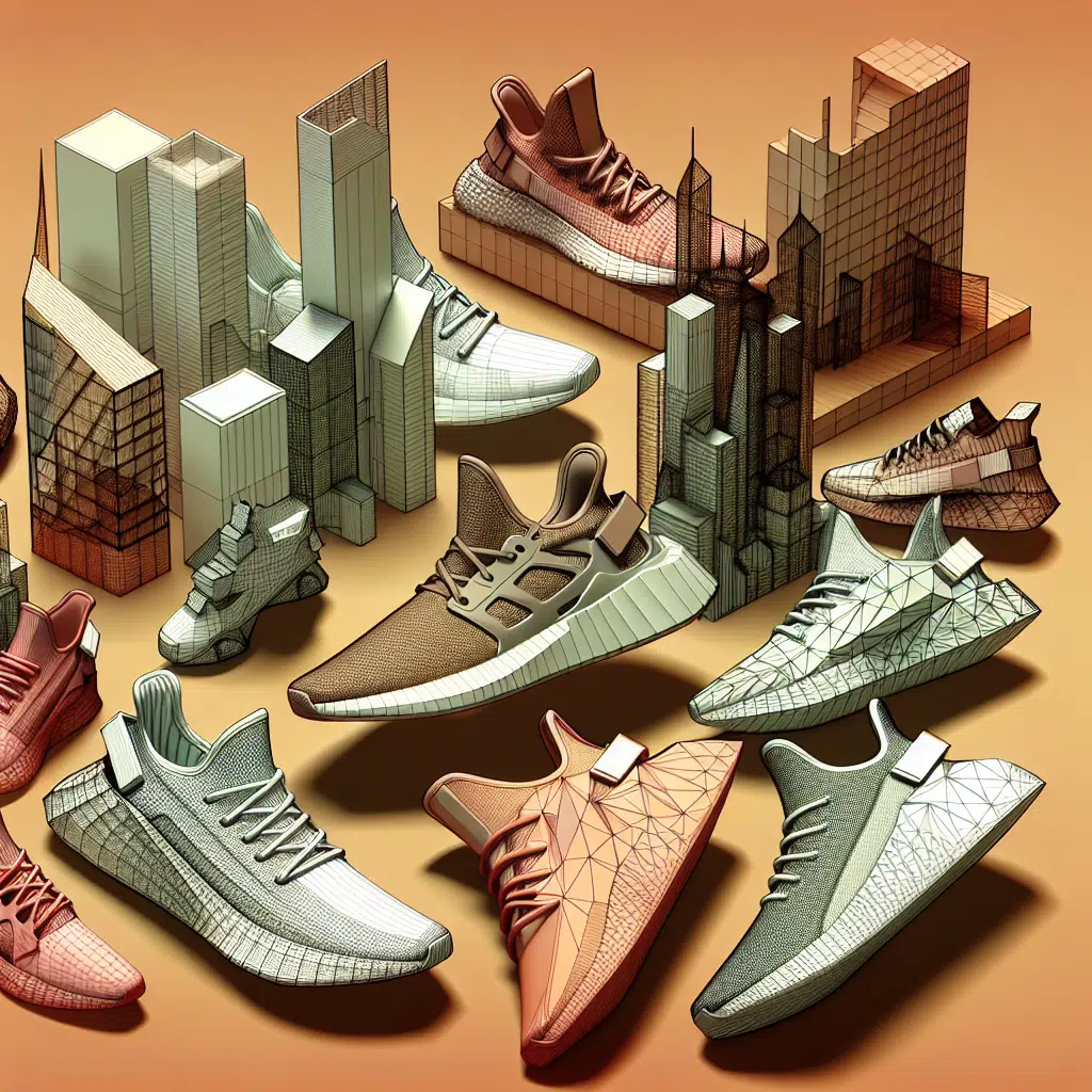 Diseños de Zapatillas Inspirados en Arquitectura Contemporánea