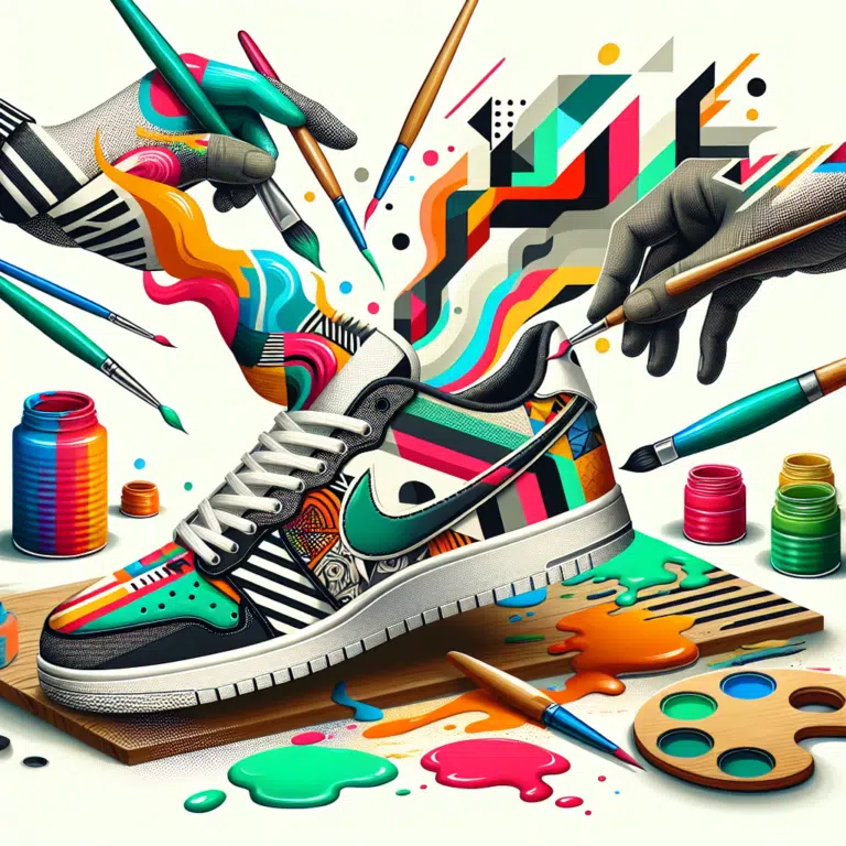 Cómo Crear Zapatillas con Temática de Arte Contemporáneo
