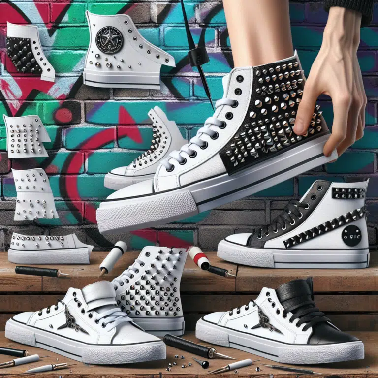 Cómo Crear Zapatillas con Estilos Inspirados en la Cultura Punk
