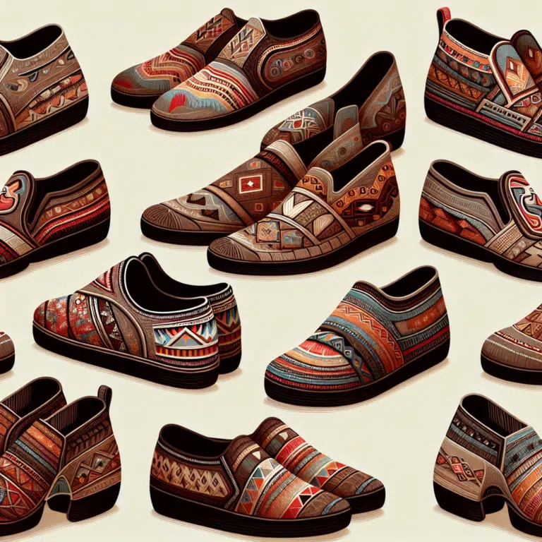 Diseños de Zapatillas Inspirados en Culturas Indígenas