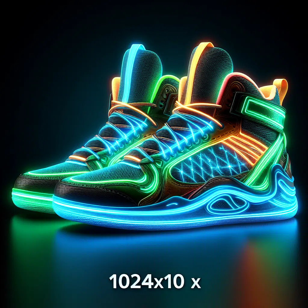 Zapatillas Personalizadas con Detalles Luminosos