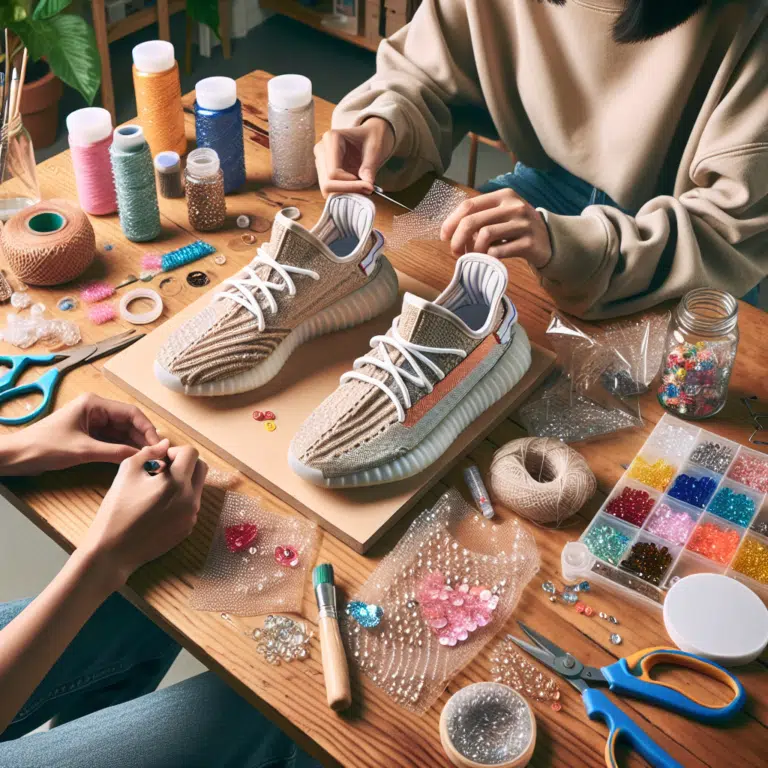 Cómo Personalizar Zapatillas con Elementos Transparentes