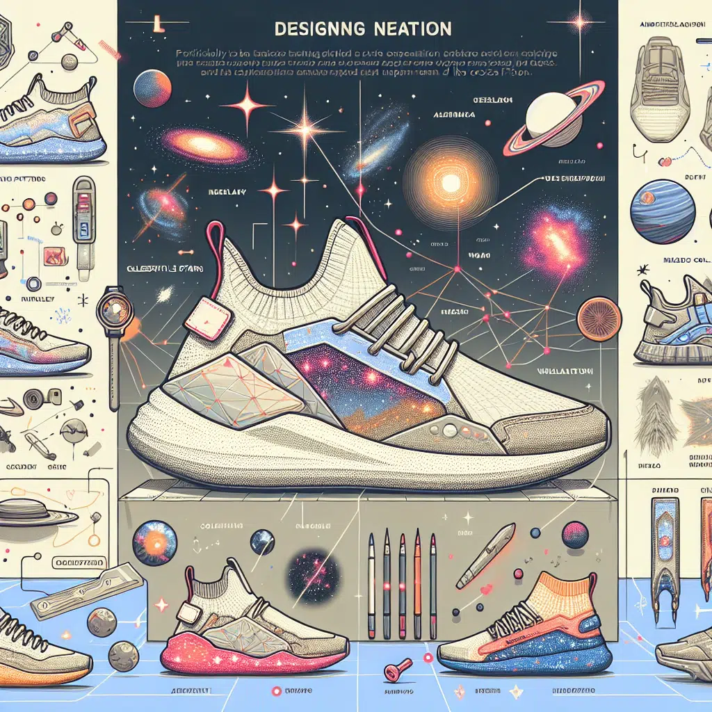 Cómo Diseñar Zapatillas Inspiradas en el Espacio y la Ciencia Ficción