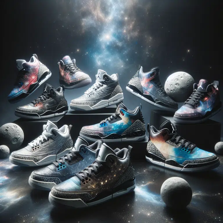 Diseños de Zapatillas Inspirados en el Espacio Exterior