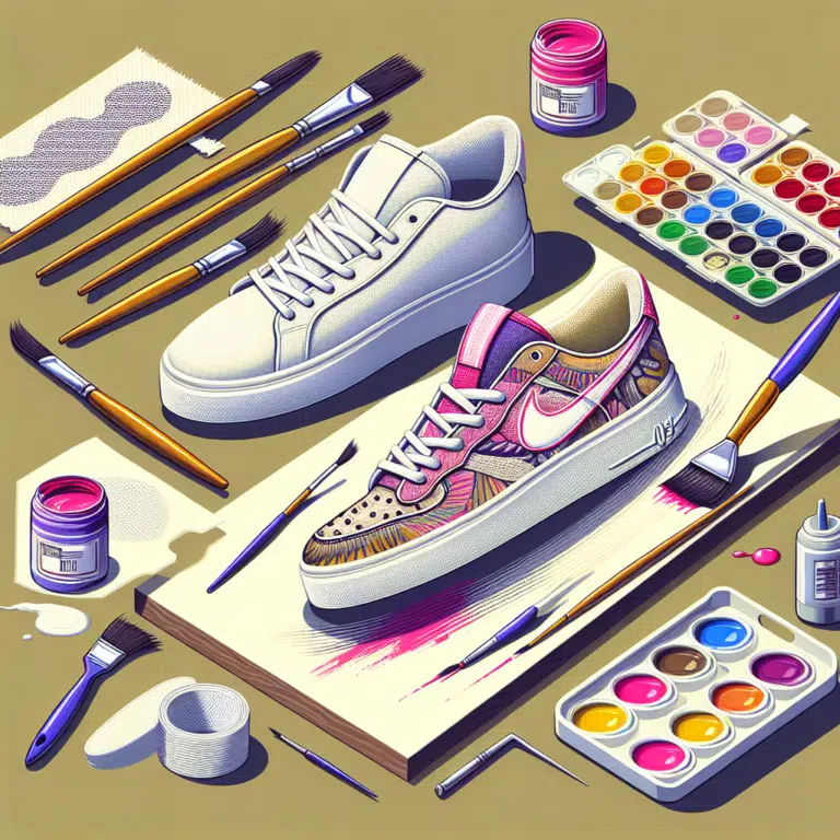 Cómo Crear Zapatillas con Estampados de Alta Costura