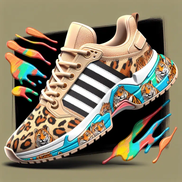 Zapatillas Personalizadas con Estilo Safari: Inspiración en la Fauna