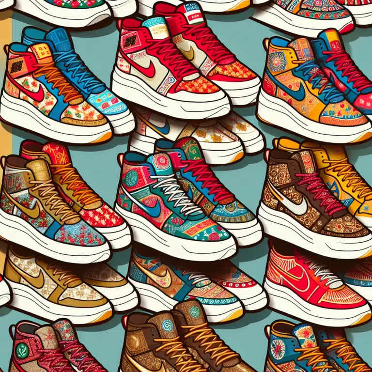 Diseños de Zapatillas con Temática de Festividades Mundiales