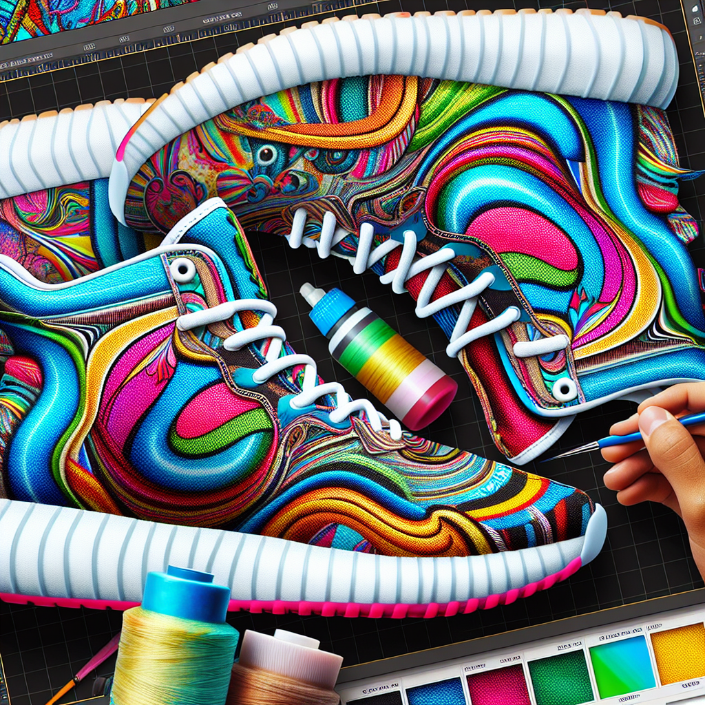 Zapatillas Personalizadas con Estampados Psicodélicos: Técnicas Avanzadas