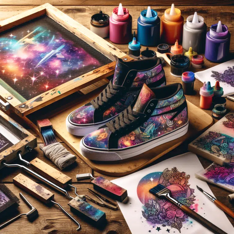 Personalización de Zapatillas Usando Técnicas de Serigrafía