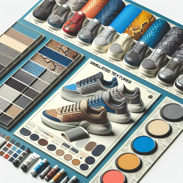 Cómo Diseñar Zapatillas con Texturas Simuladas