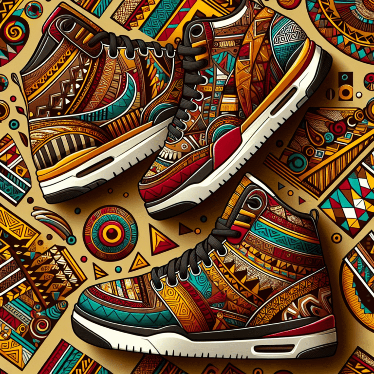 Zapatillas Inspiradas en las Tribus Africanas: Colores y Estampados