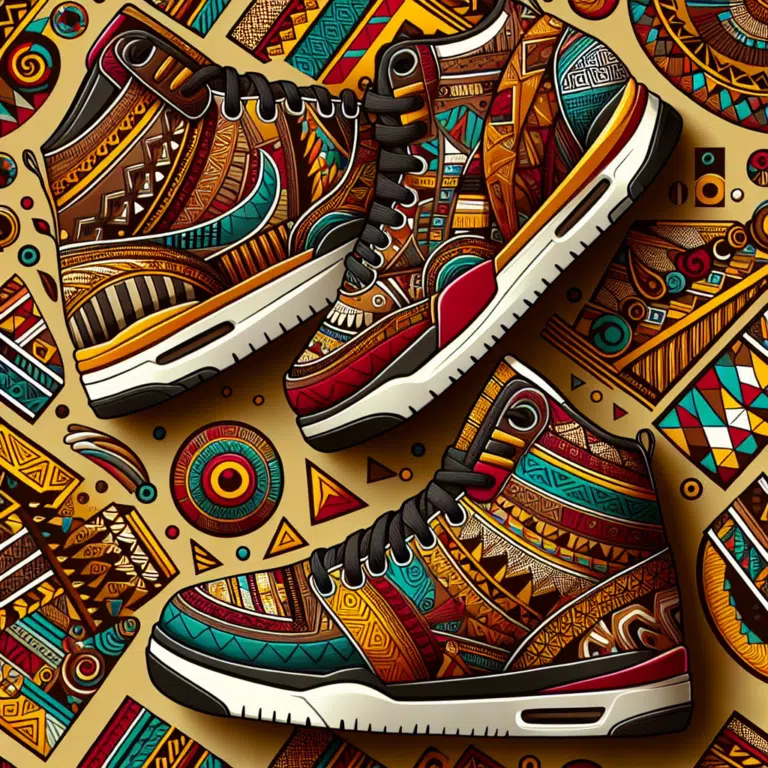 Zapatillas Inspiradas en las Tribus Africanas: Colores y Estampados