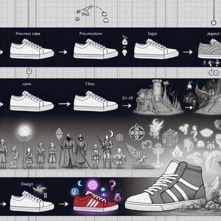 Cómo Crear Zapatillas con Temáticas de Videojuegos RPG