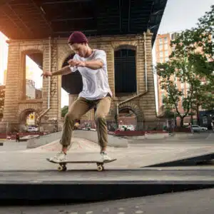 Skateboarding